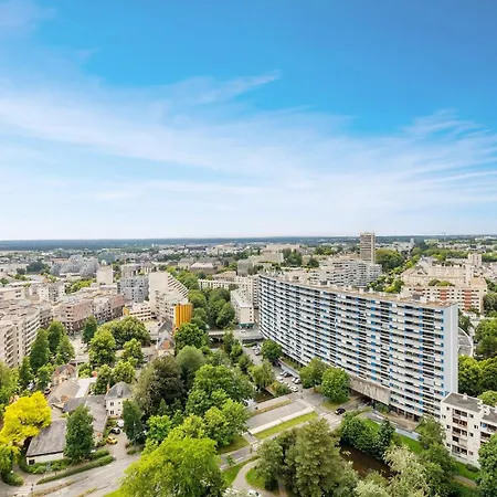 Bellevue, Appartement T2, Terrasse & Parking Rennes Buitenkant foto